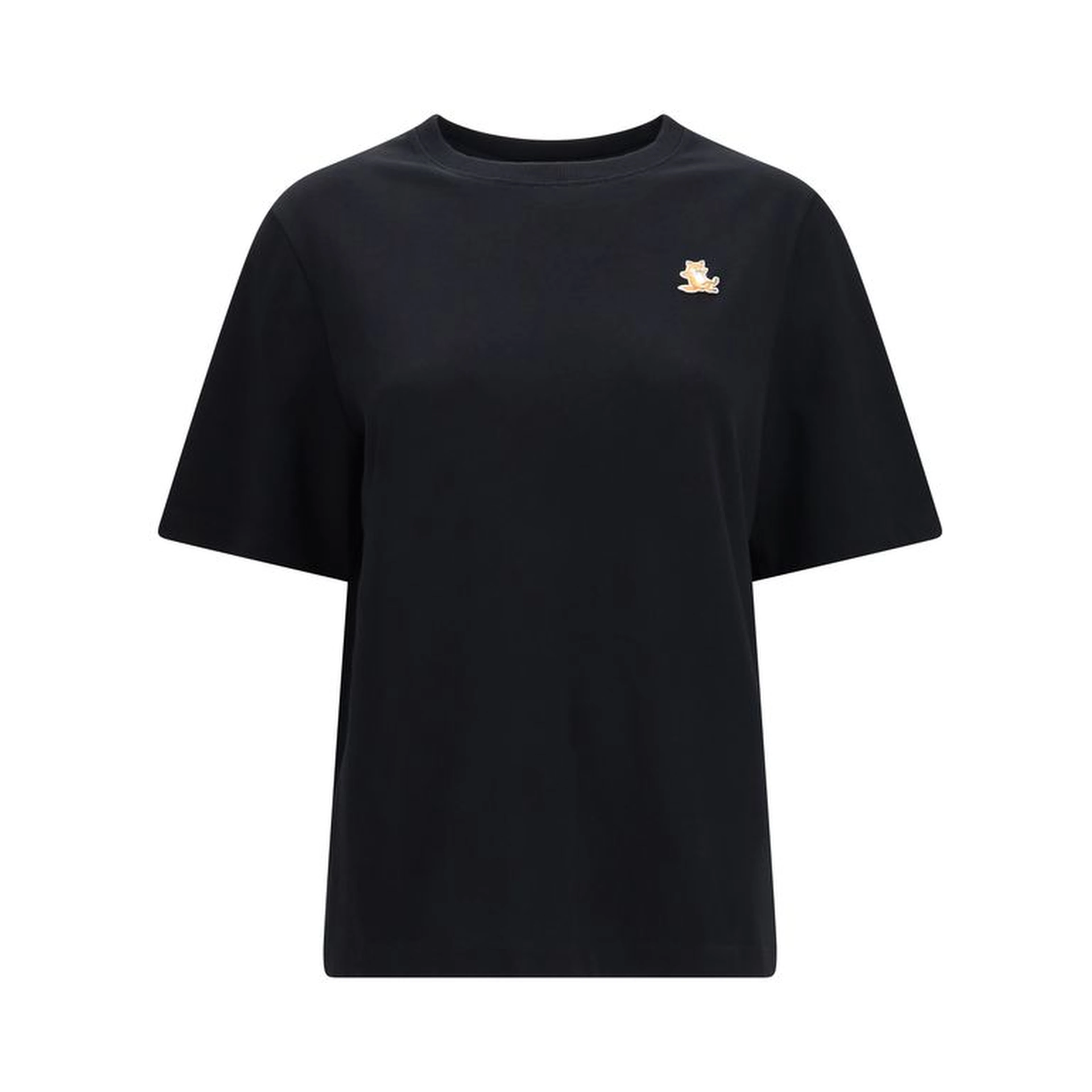 Black Cotton T-Shirt