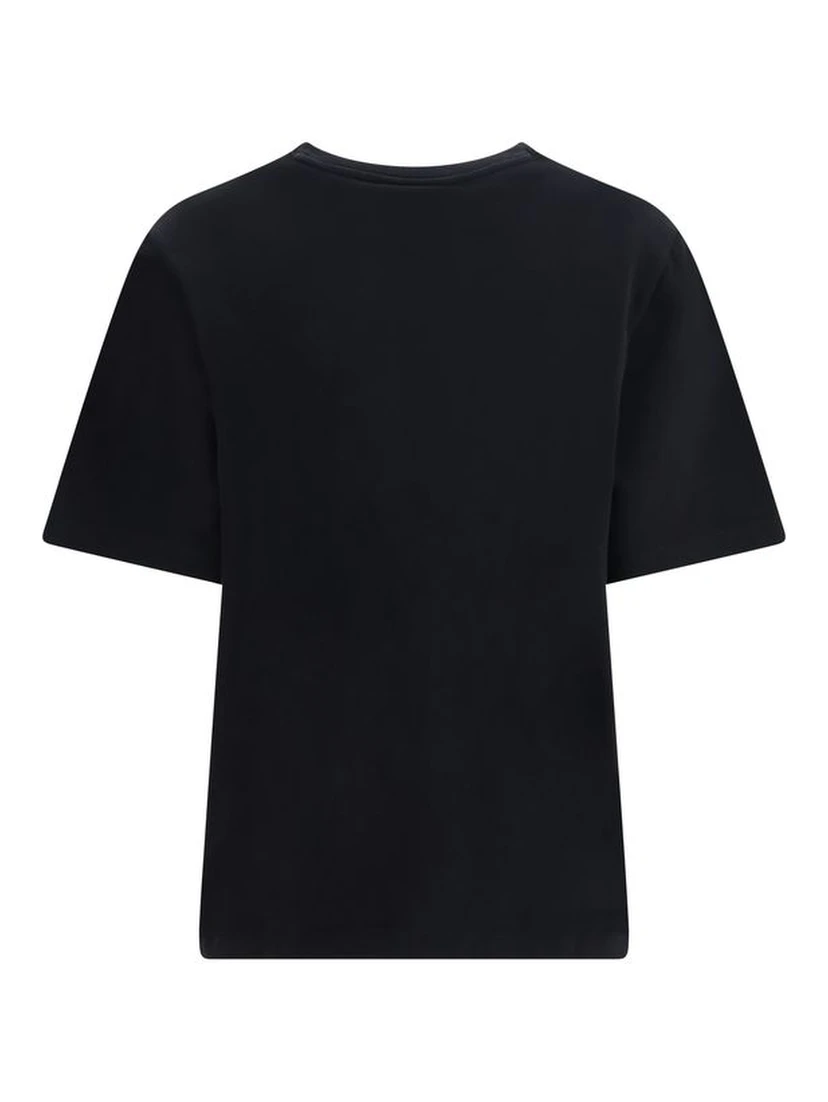 Black Cotton T-Shirt