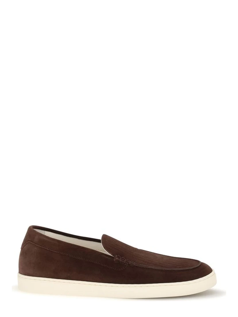 Bordeaux Calf Leather Bos Taurus Slip-On Loafers
