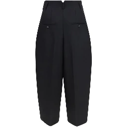 Black Wool Oves Aries Dress Pants