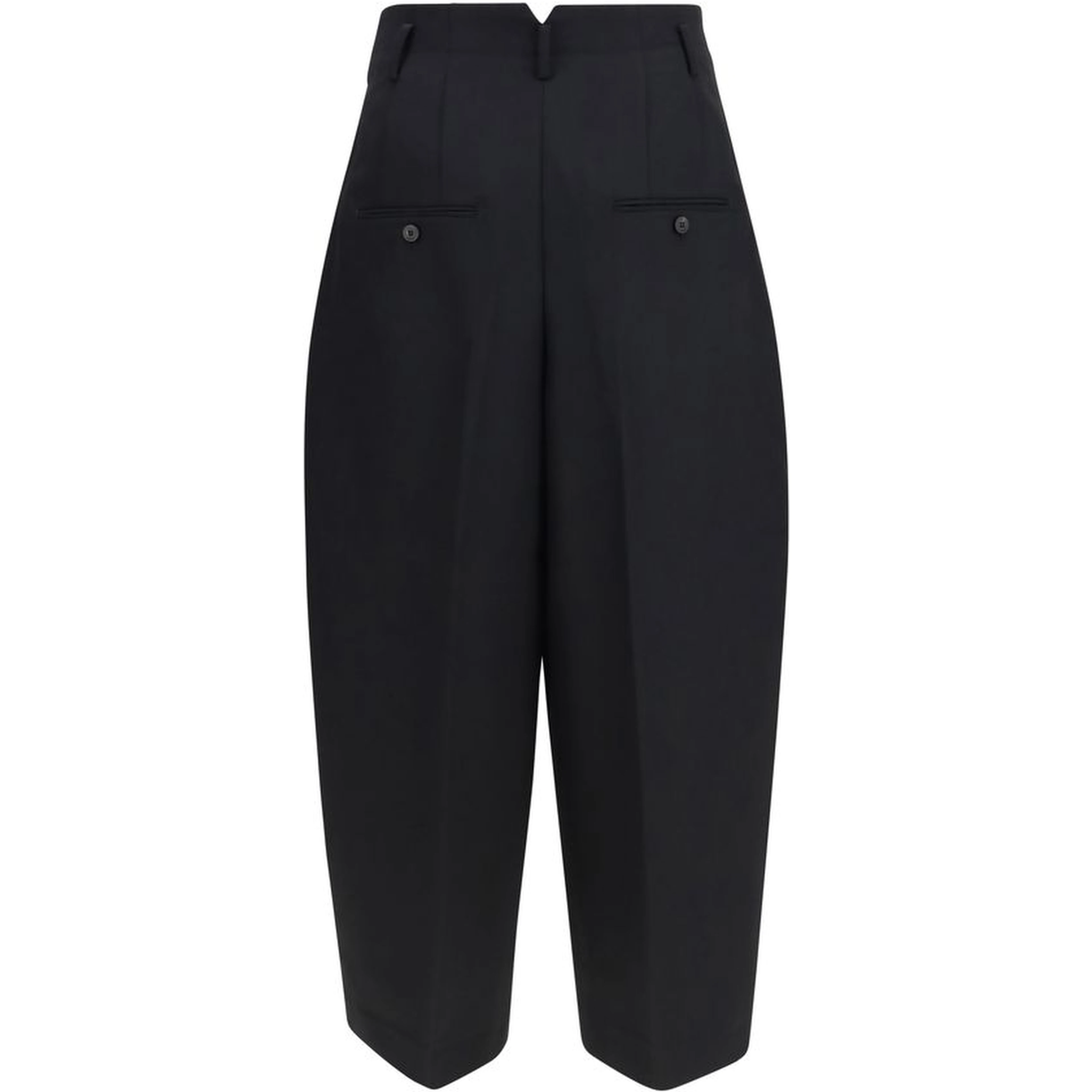 Black Wool Oves Aries Dress Pants