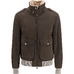 Brown Cotton Bomber
