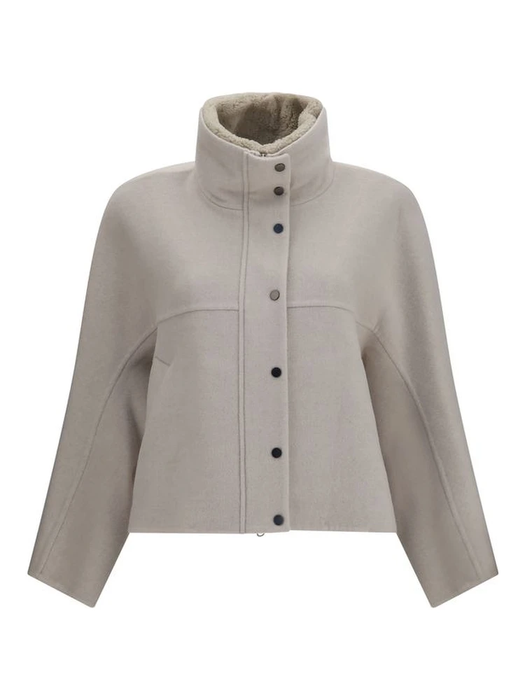 White Wool Oves Aries Coat