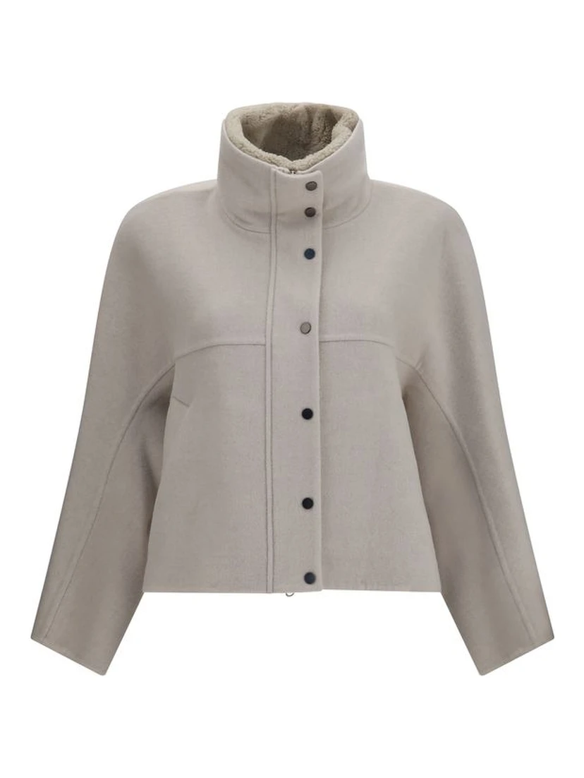 White Wool Oves Aries Coat