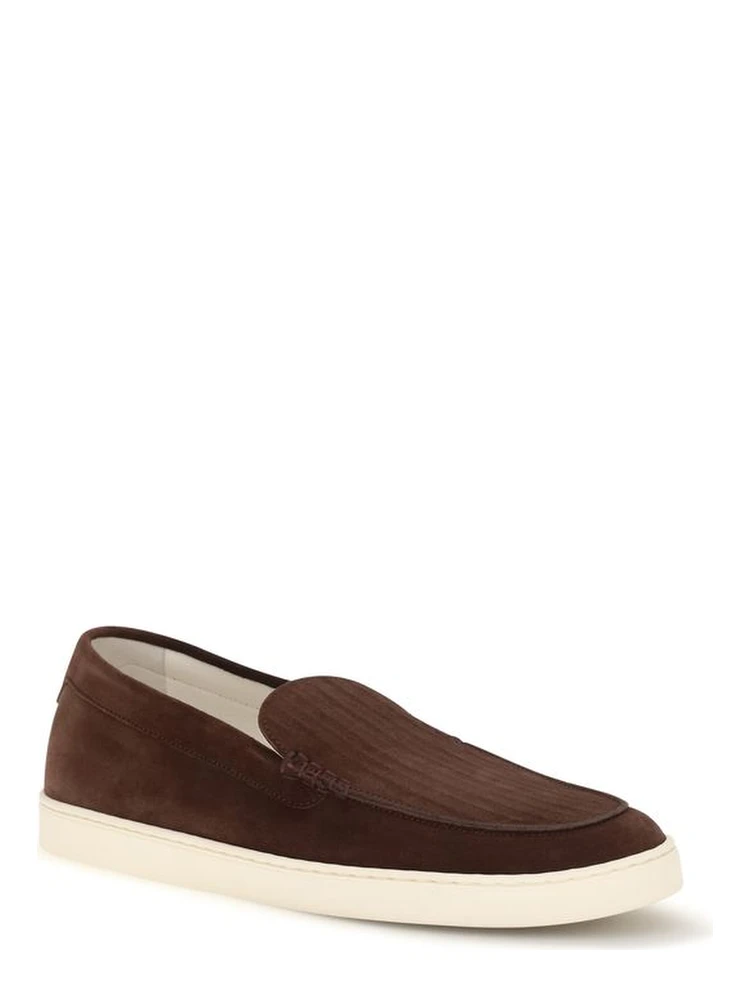 Bordeaux Calf Leather Bos Taurus Slip-On Loafers alternative