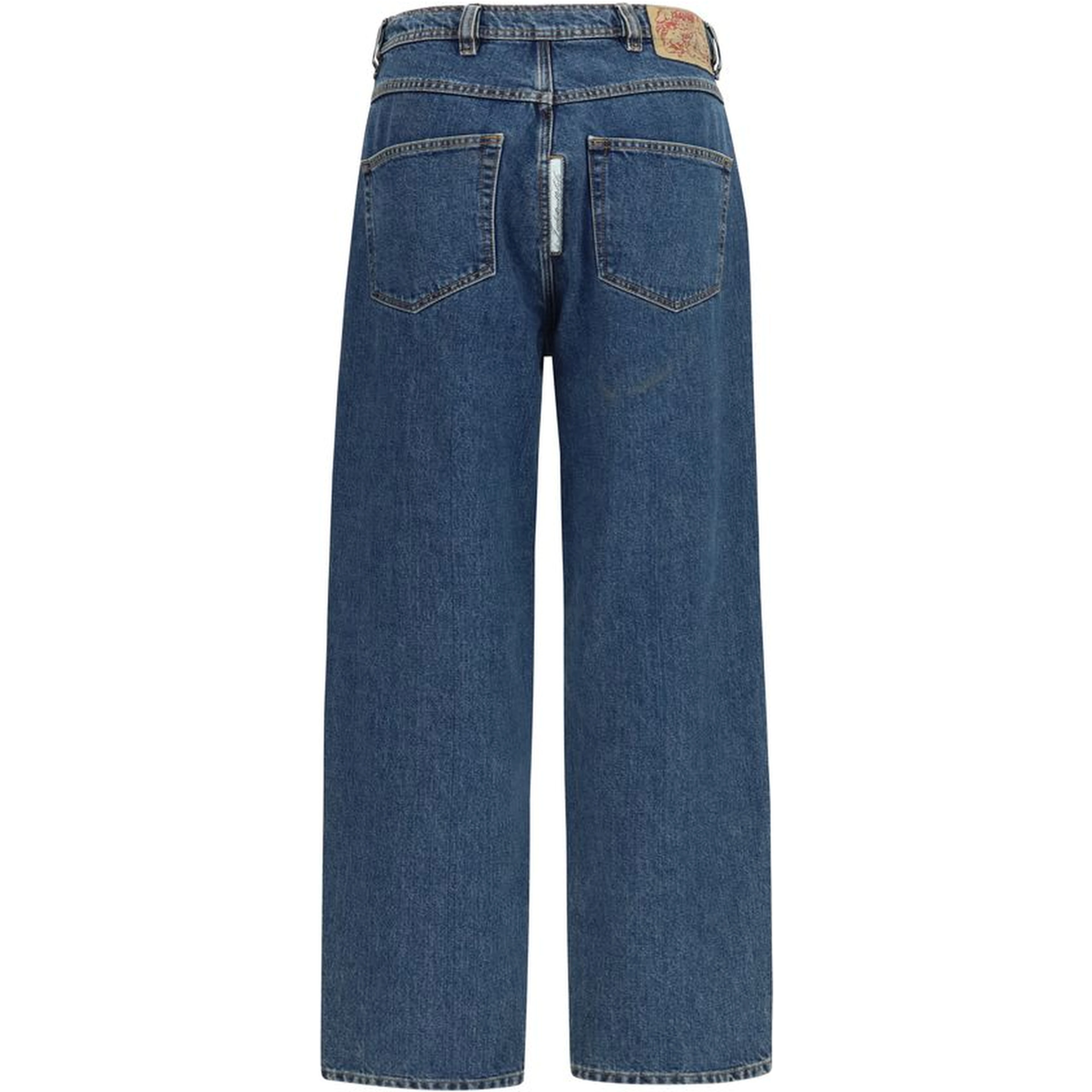Blue Cotton Jeans Denim