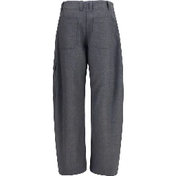 Gray Wool Oves Aries Cargo Pants