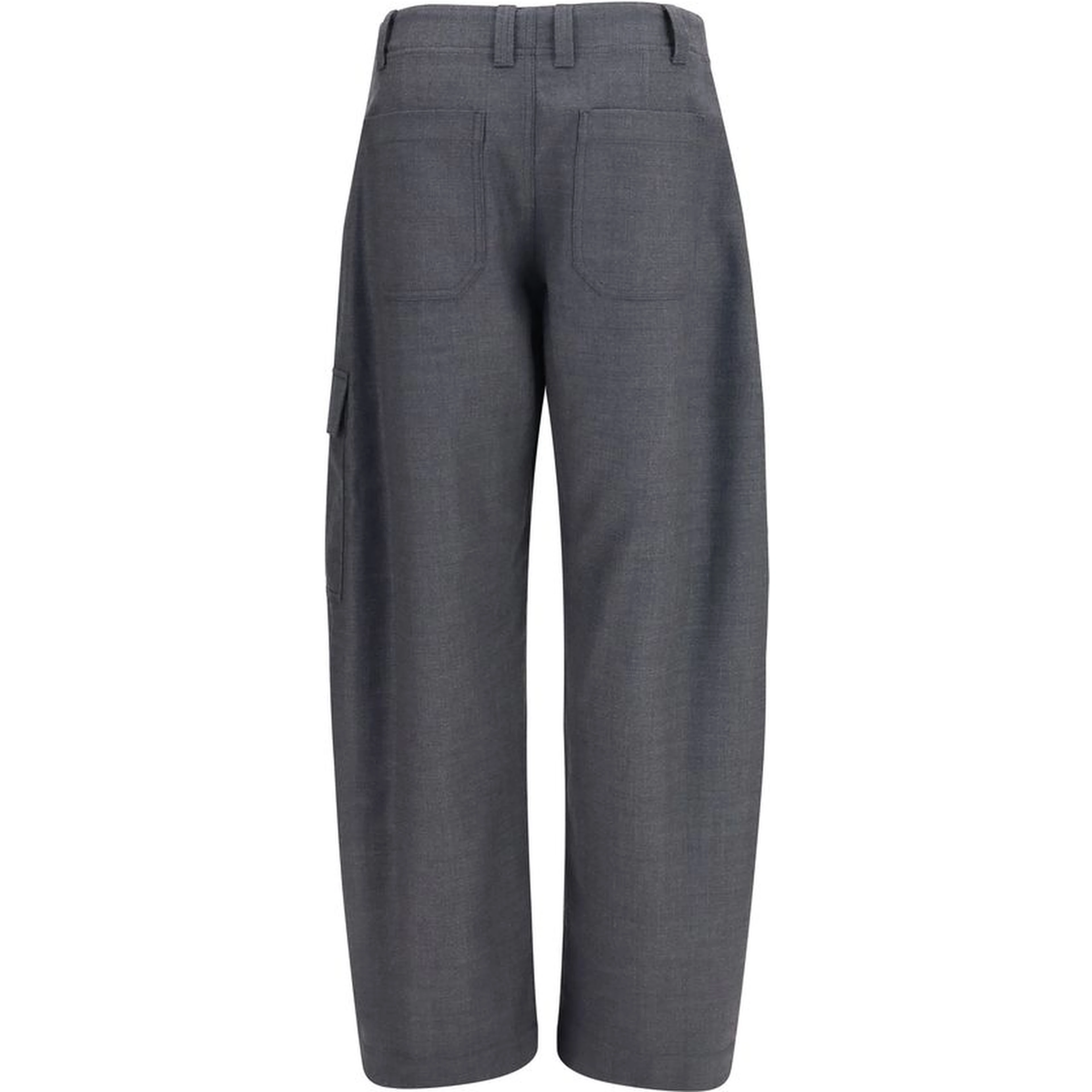 Gray Wool Oves Aries Cargo Pants