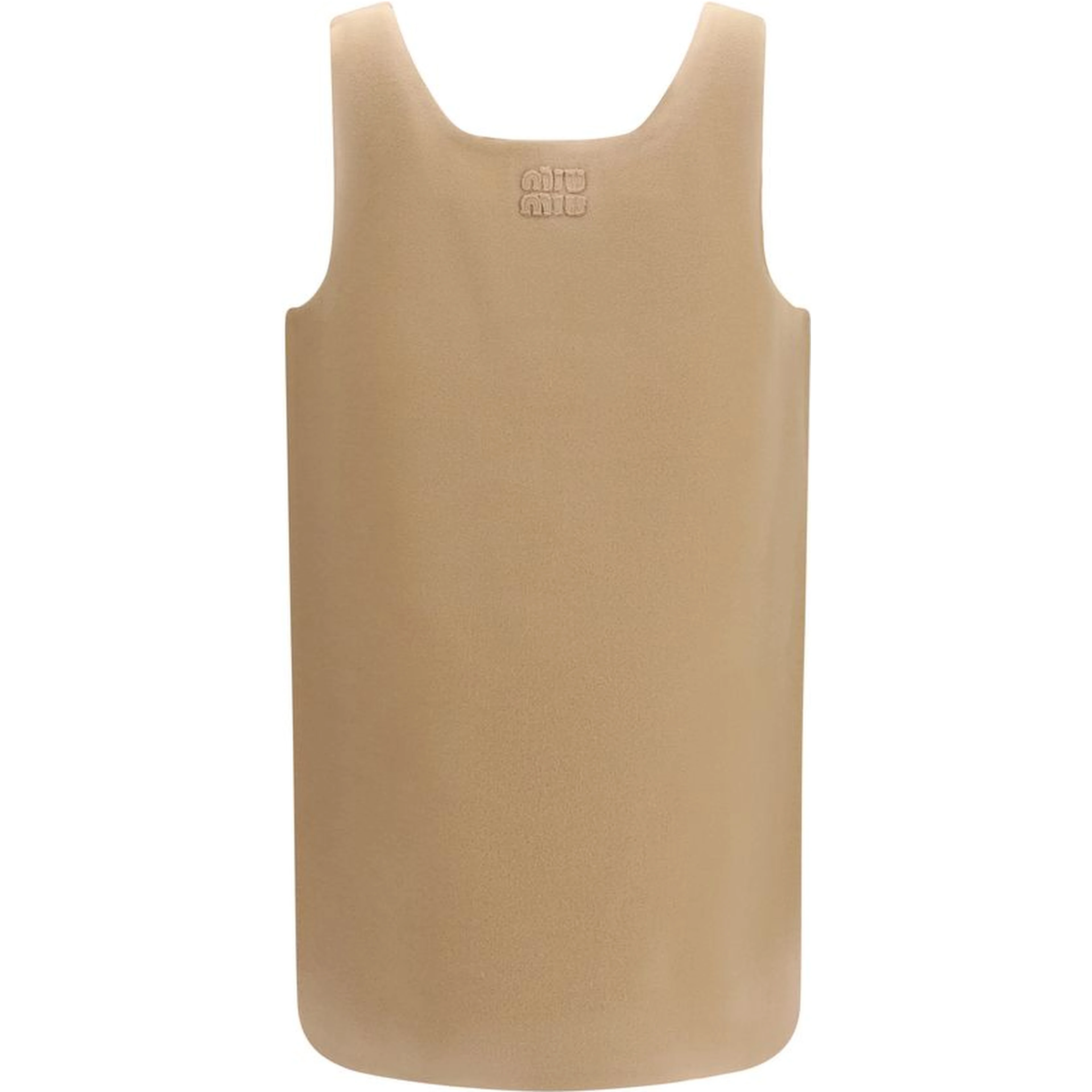 Beige Wool Oves Aries Casual Dress