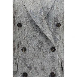 Gray Wool Oves Aries Sleeveless Jacket
