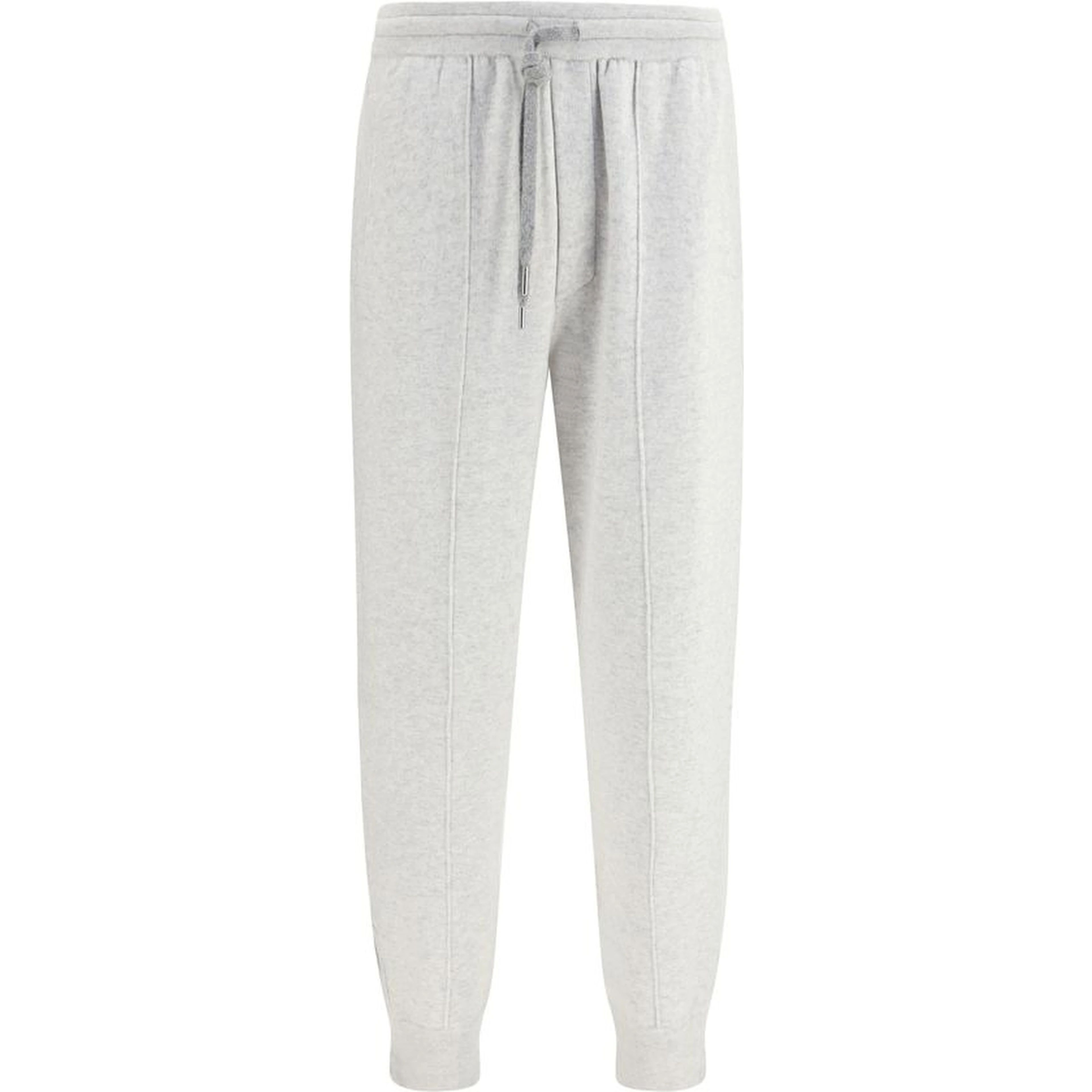 Gray Cashmere Casual Pants