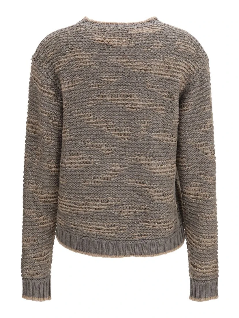 Gray Wool Oves Aries Sweatshirt