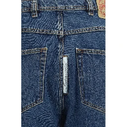Blue Cotton Jeans Denim