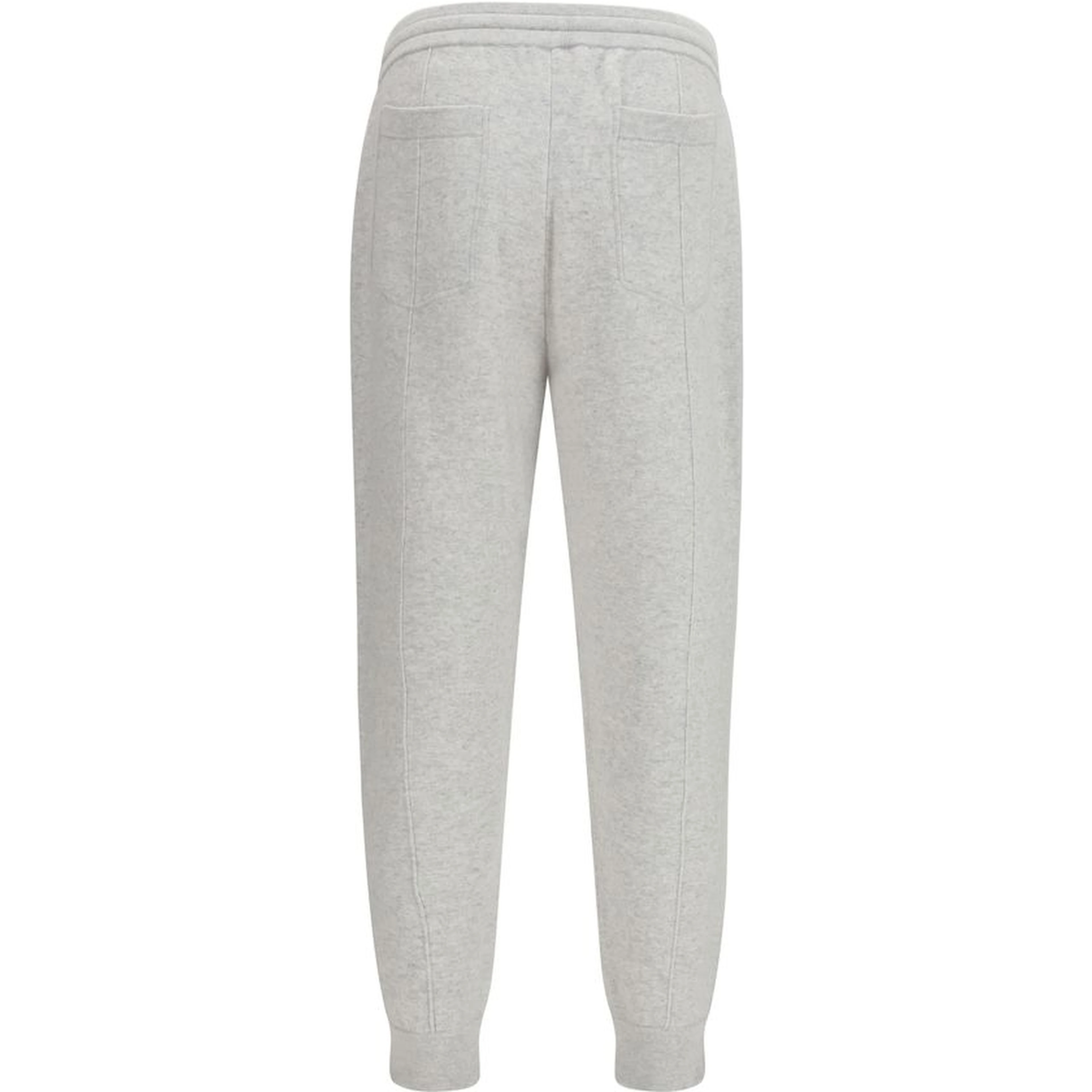 Gray Cashmere Casual Pants