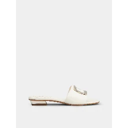 "Belle Vivier 20mm" heeled mules