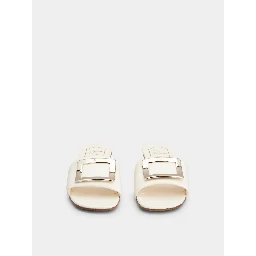 "Belle Vivier 20mm" heeled mules