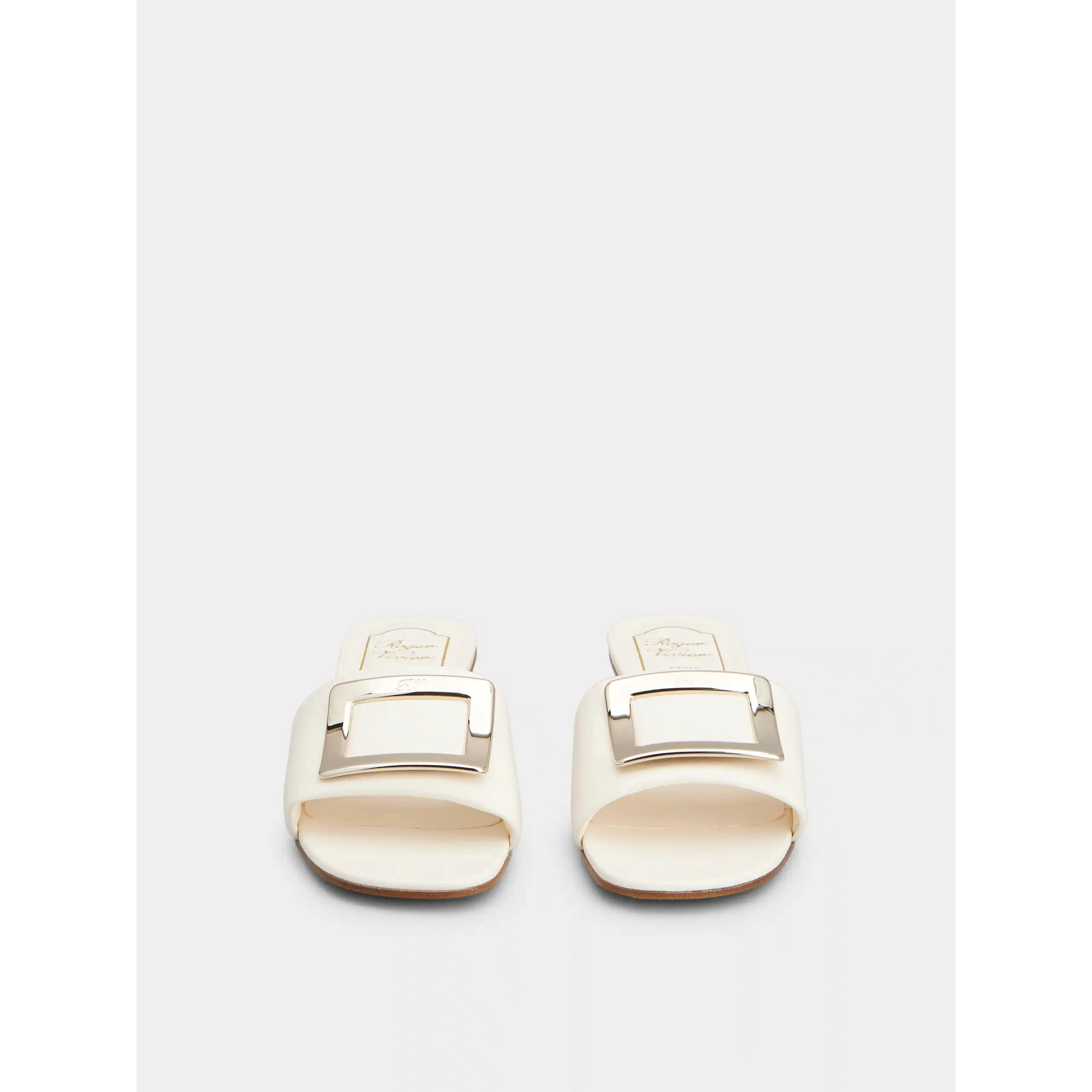 "Belle Vivier 20mm" heeled mules