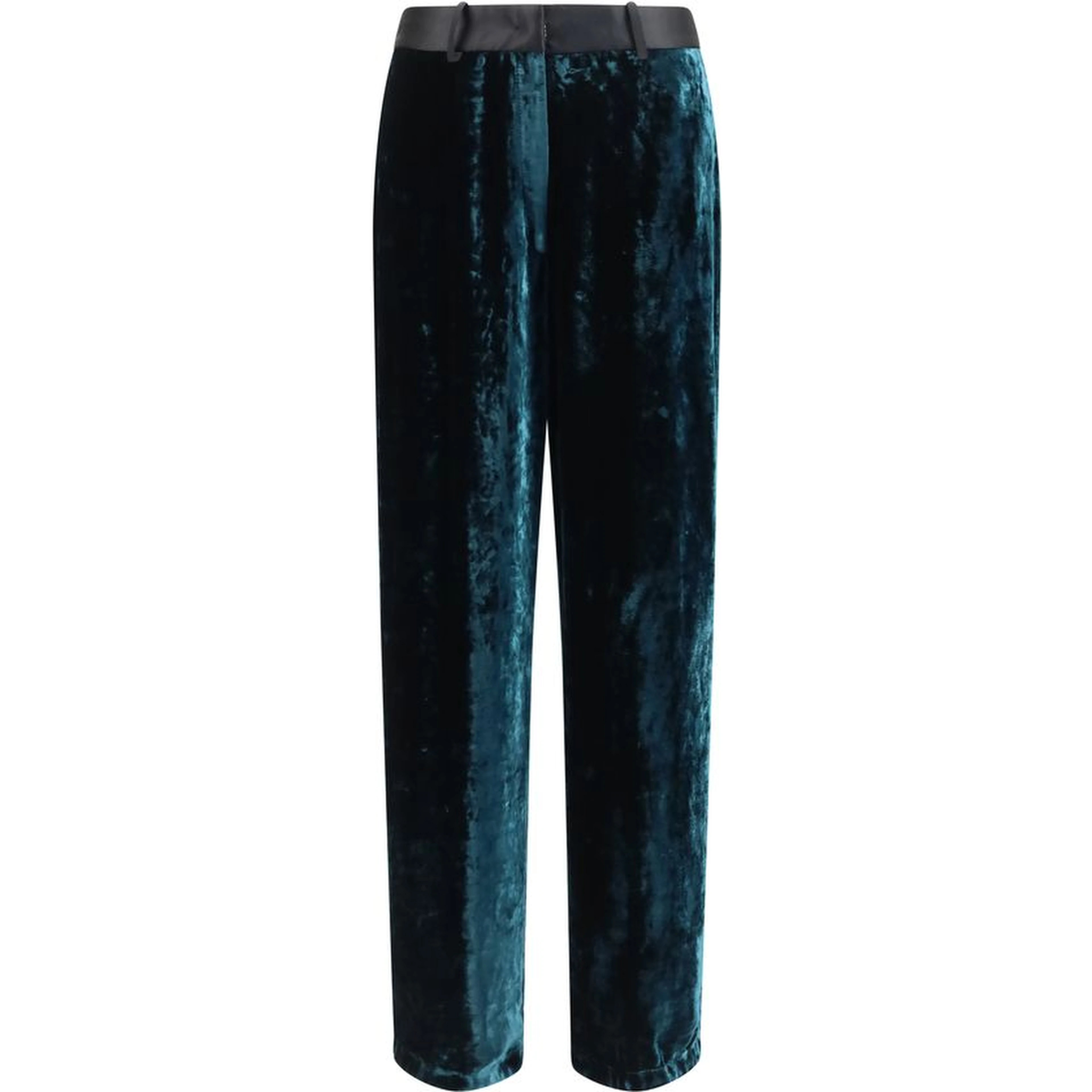 Bicolor Viscose Dress Pants