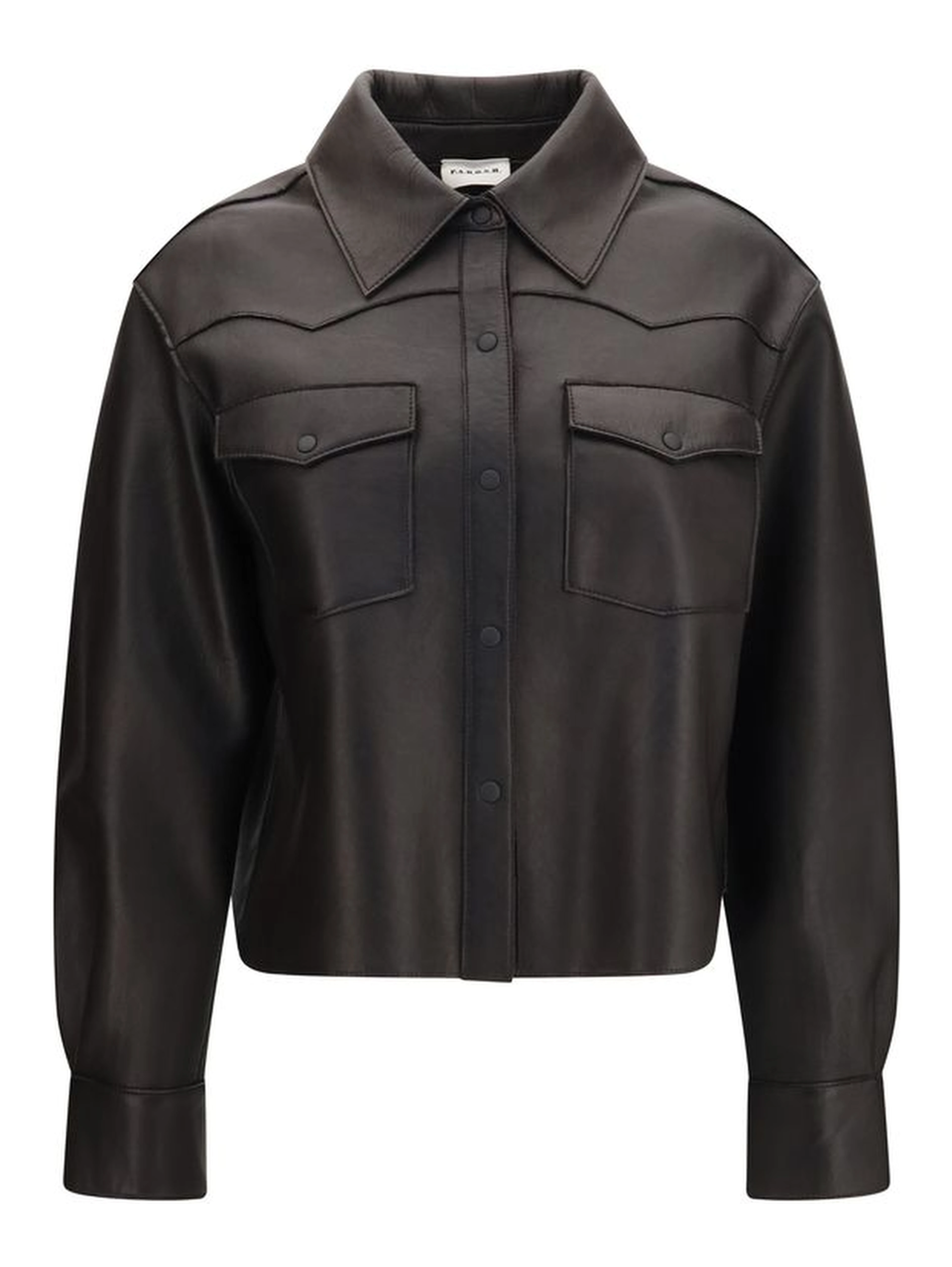 Black Lamb Leather Leather Jacket