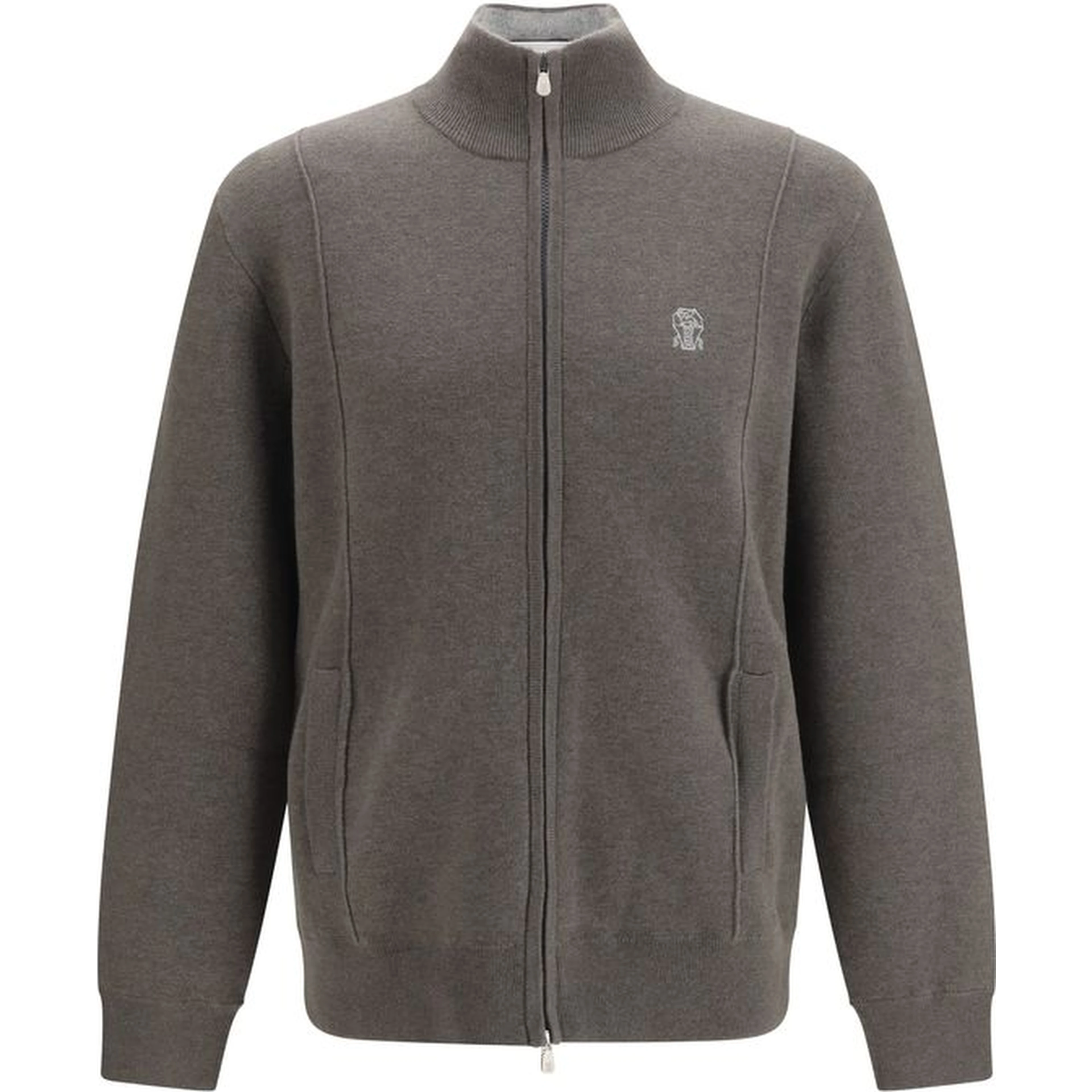 Bicolor Cashmere Hoodie
