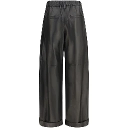 Black Leather Pants