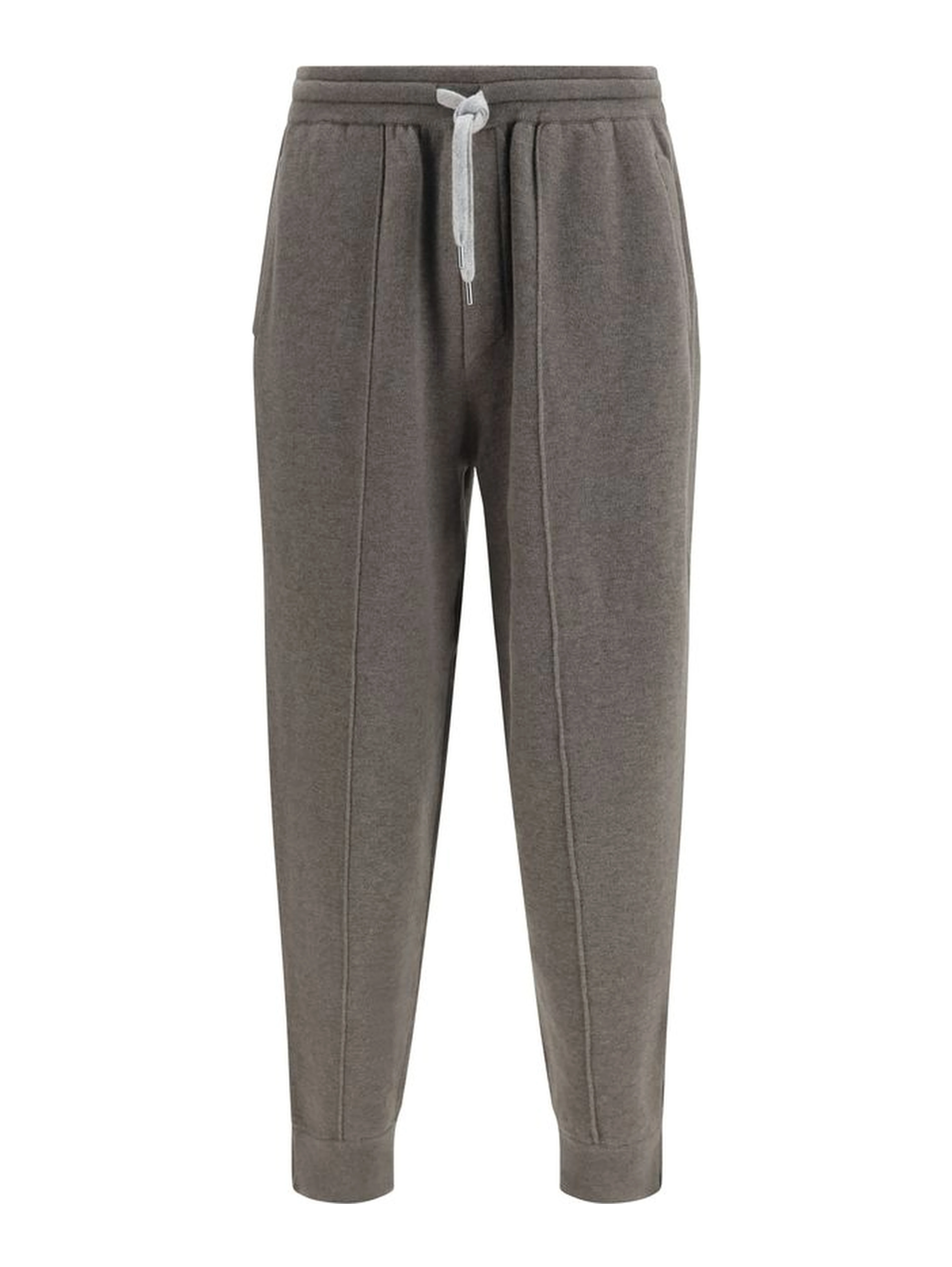 Bicolor Cashmere Athletic Pants