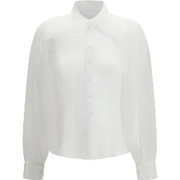White Polyester Shirt