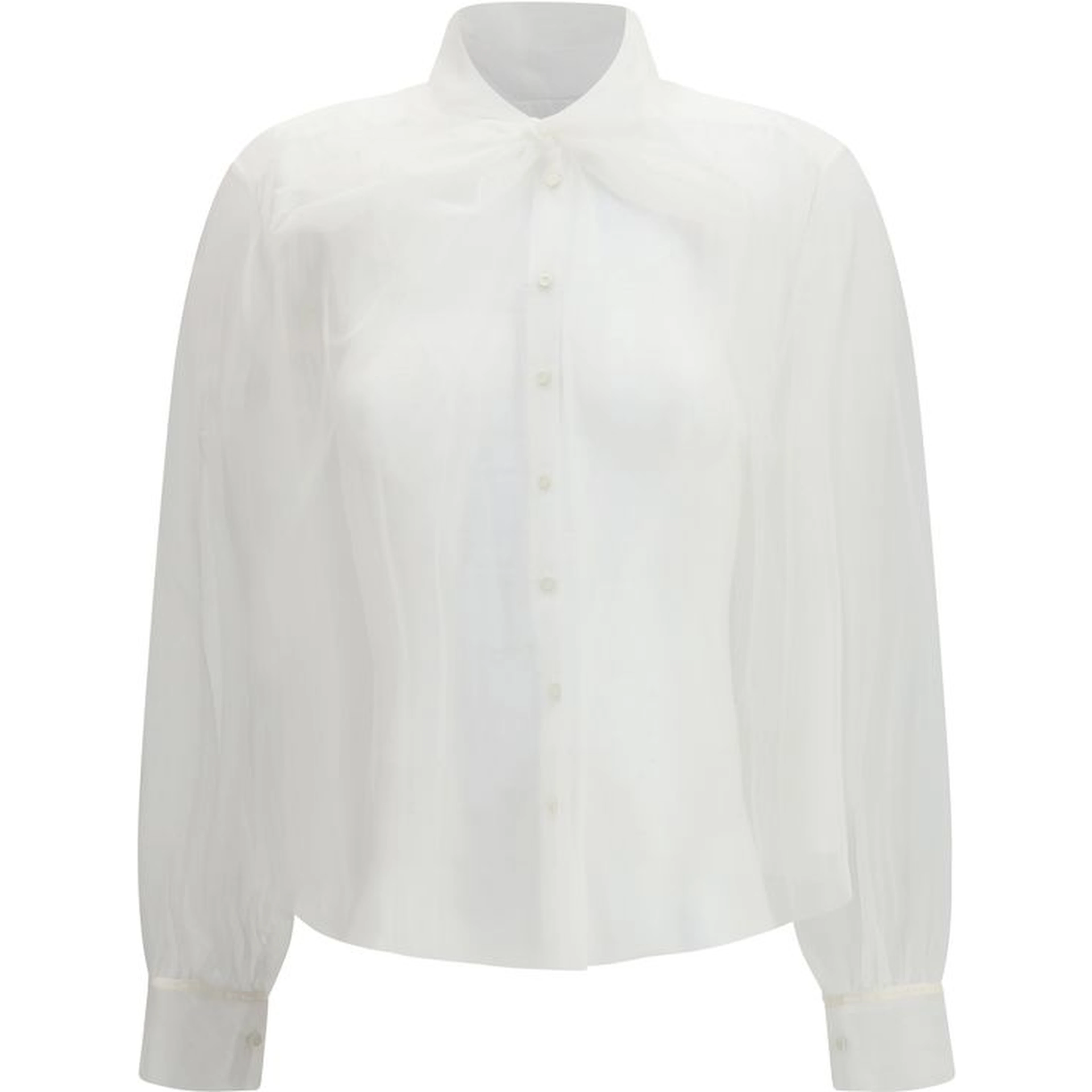 White Polyester Shirt