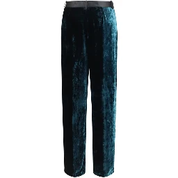 Bicolor Viscose Dress Pants