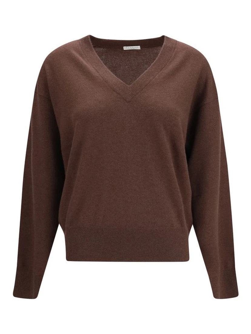 Brown Cashmere Sweater