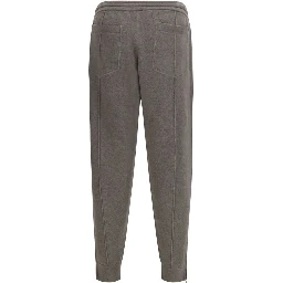 Bicolor Cashmere Athletic Pants