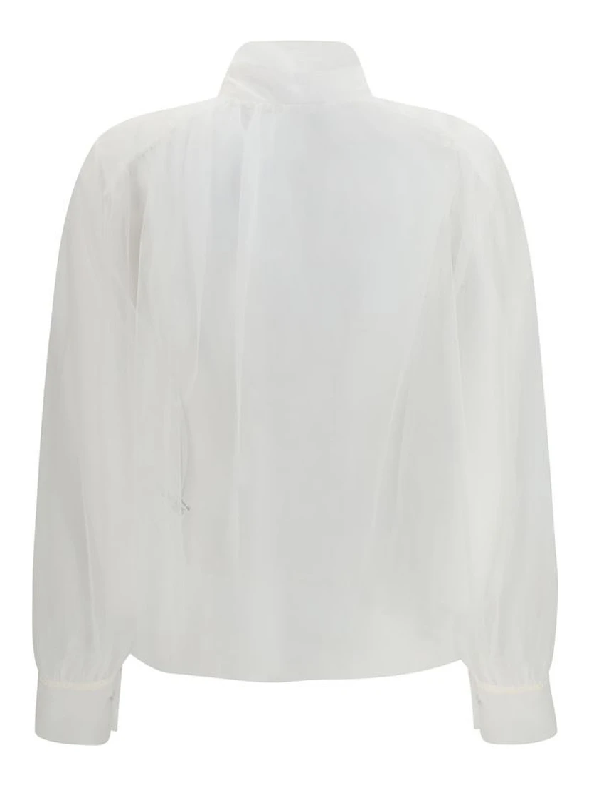 White Polyester Shirt
