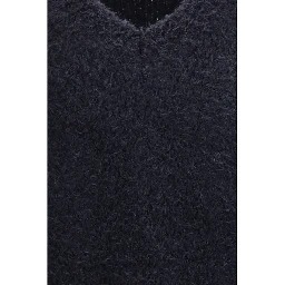 Blue Marabou Sweatshirt