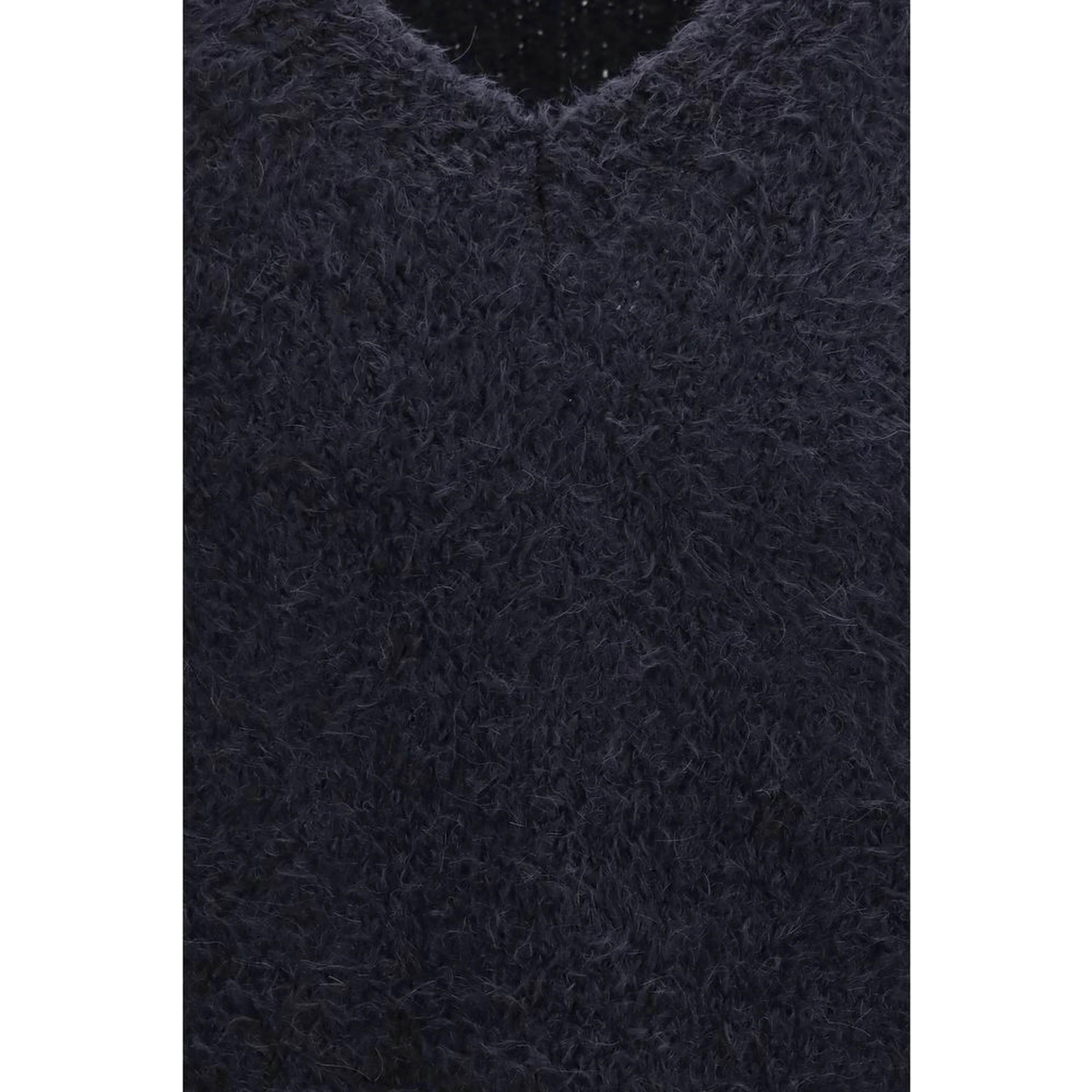 Blue Marabou Sweatshirt