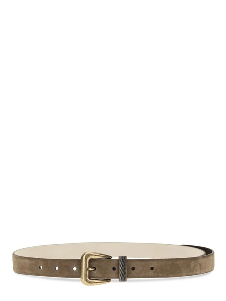 Brown Suede Leather Belt alternative