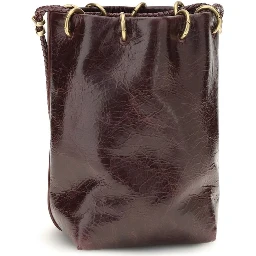 Brown Calf Leather Bos Taurus Backet Bag