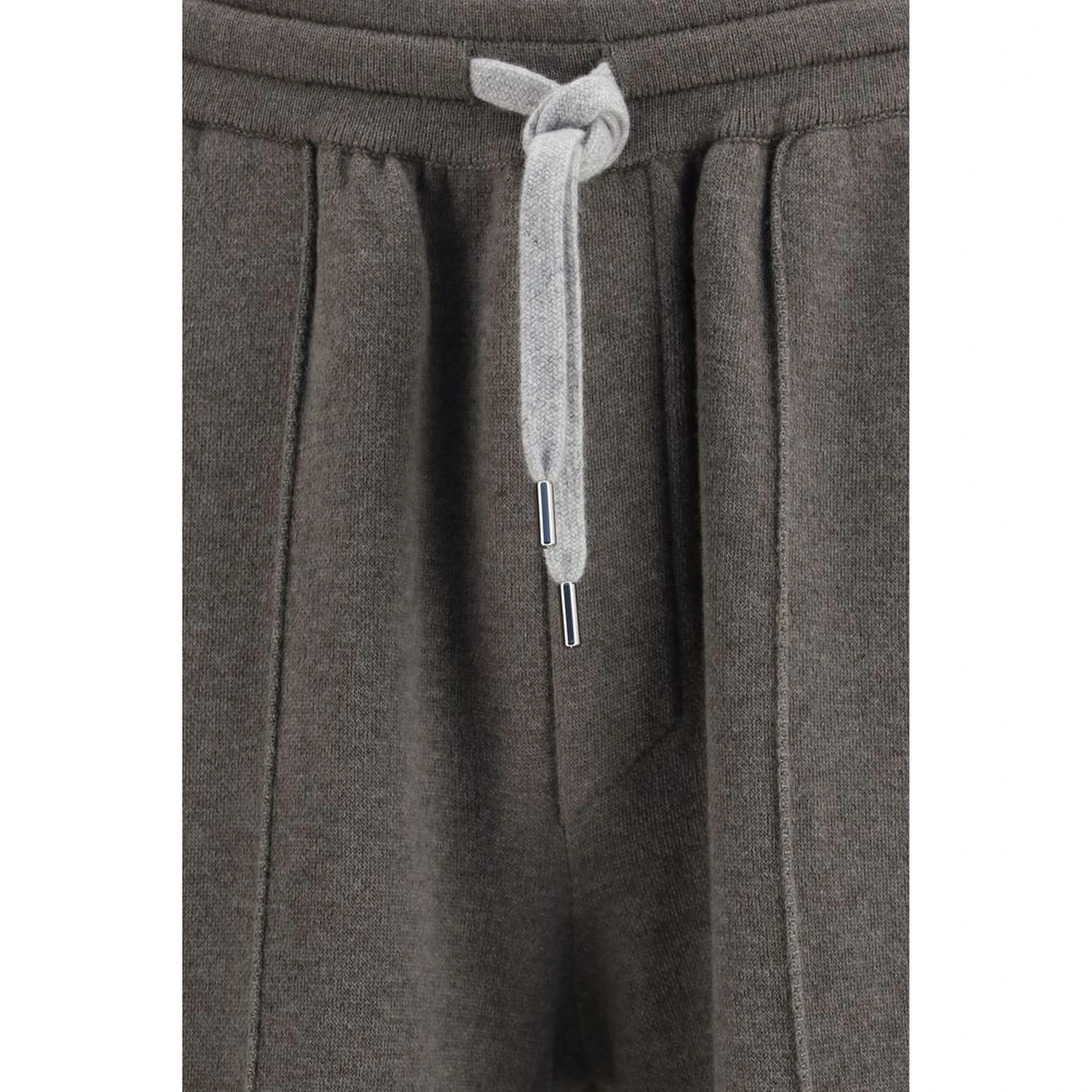 Bicolor Cashmere Athletic Pants