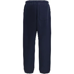 Blue Cotton Joggers (Workout Pants)