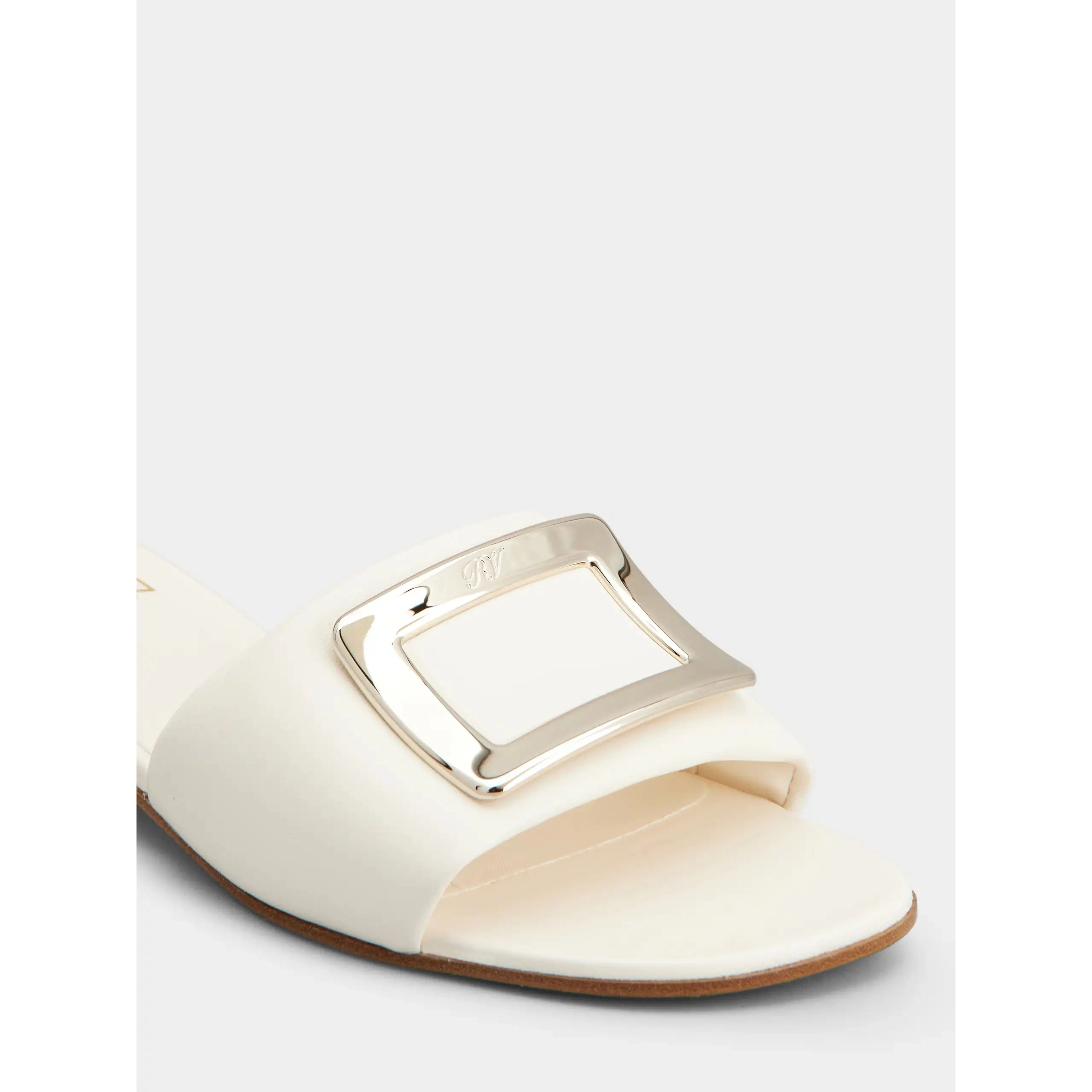 "Belle Vivier 20mm" heeled mules