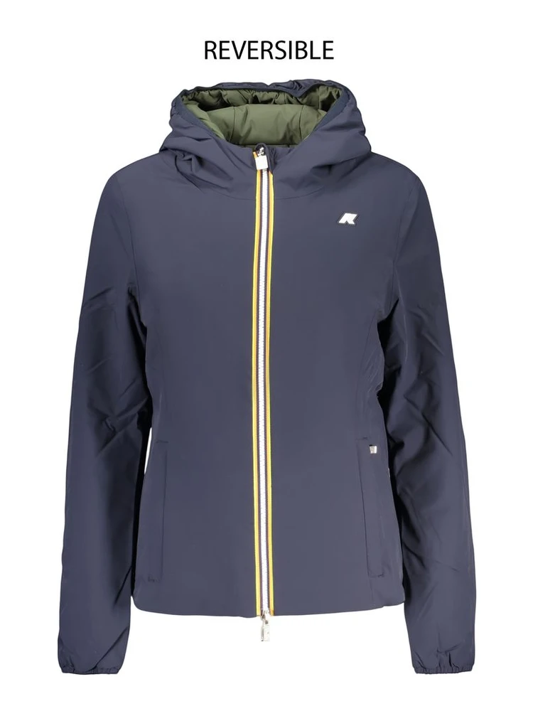 Blue Nylon Shell Jacket