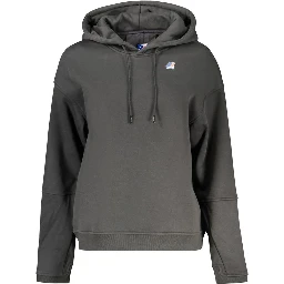Black Polyester Men's Sweatshirt