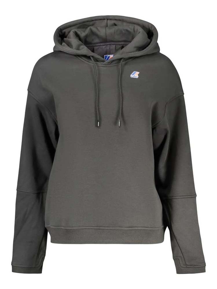 Black Polyester Men's Sweatshirt