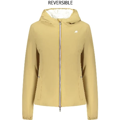 Beige Nylon Shell Jacket