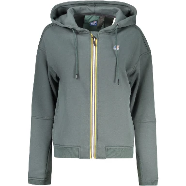 Green Polyester Women's Sweatshirt