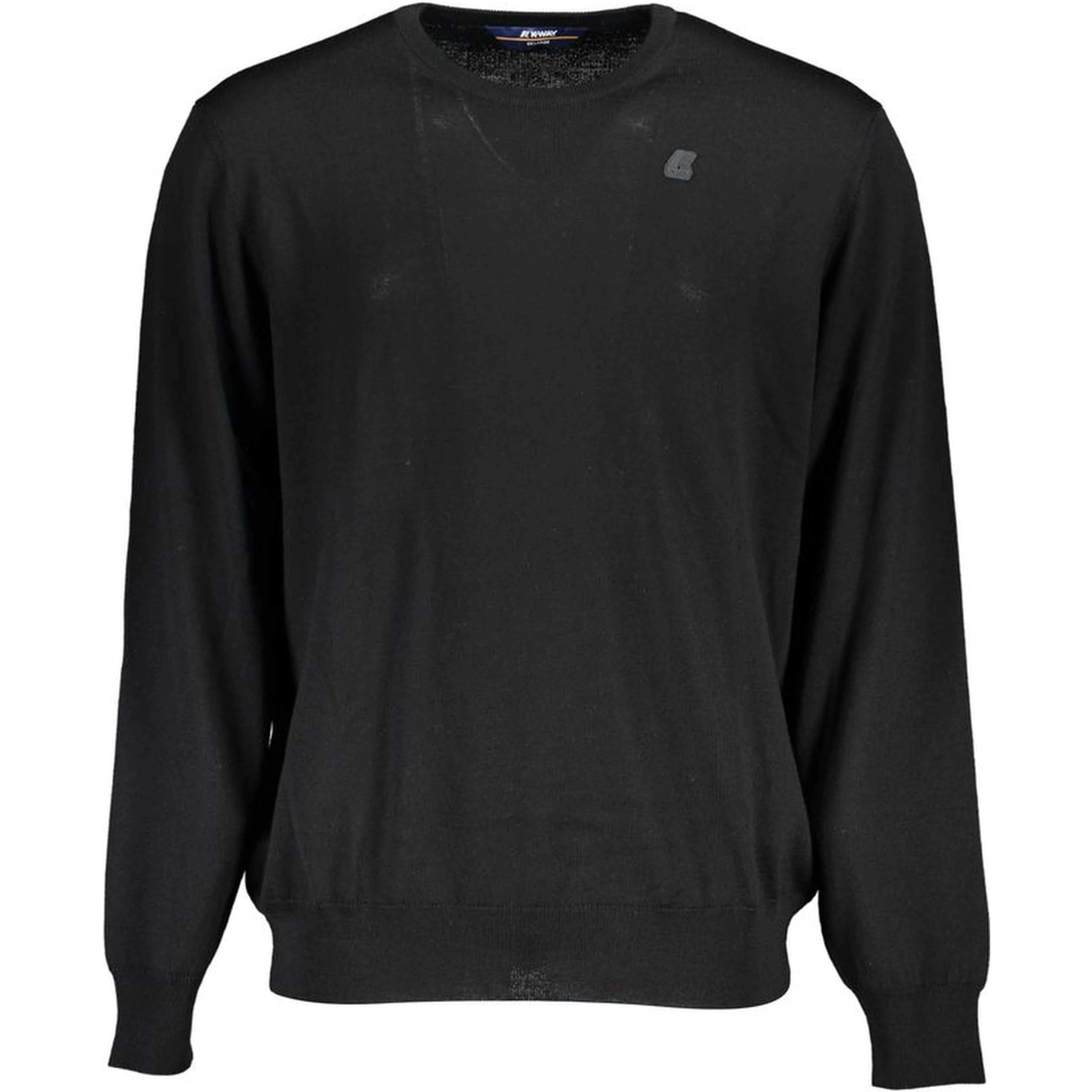 Black Wool Mens Sweater