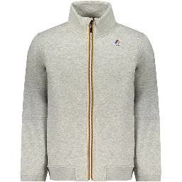 Gray Polyester Men's Sweatshirt