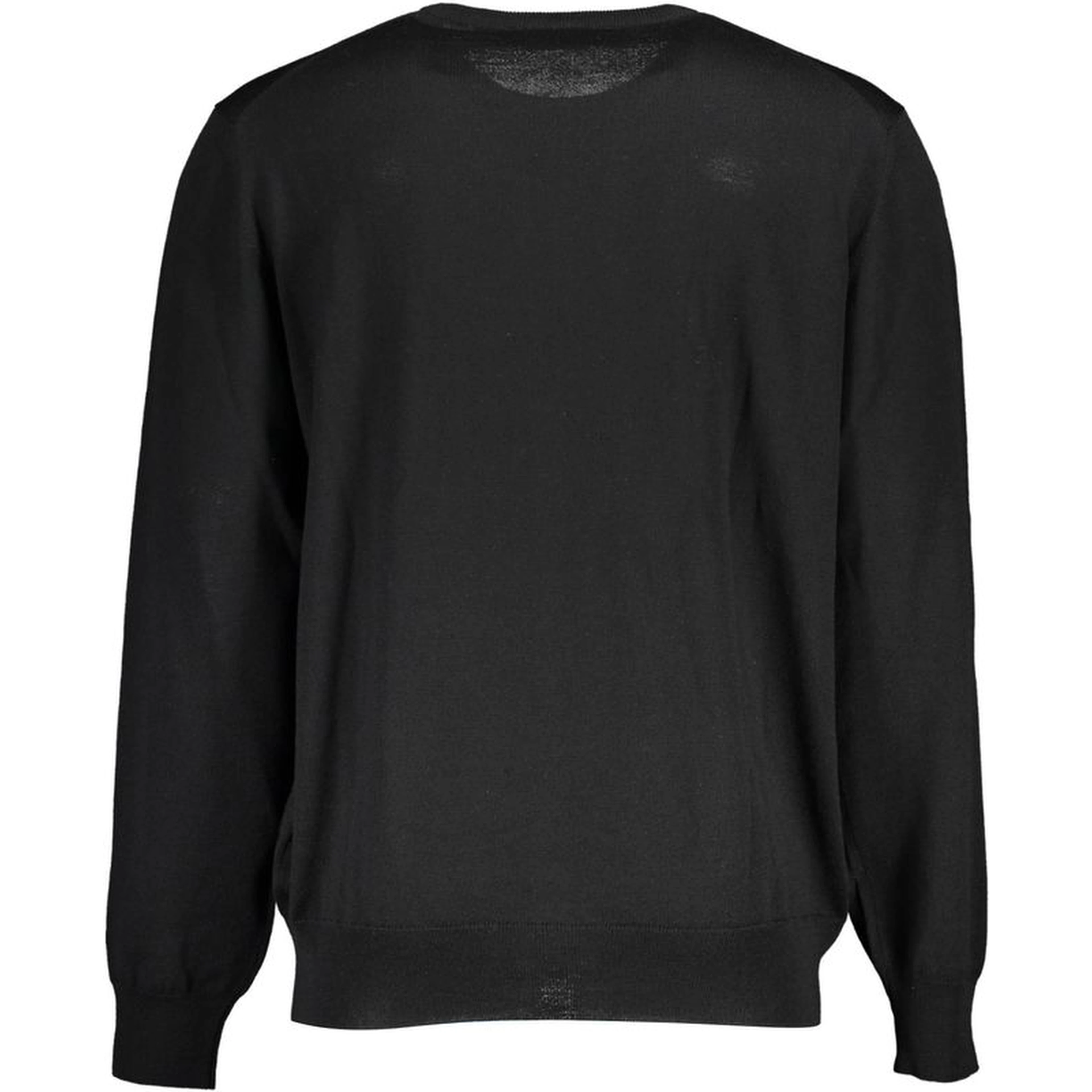 Black Wool Mens Sweater