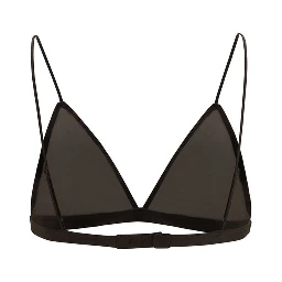 Brown Nylon Bra