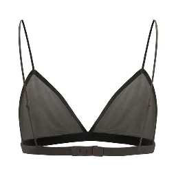 Gray Nylon Bra