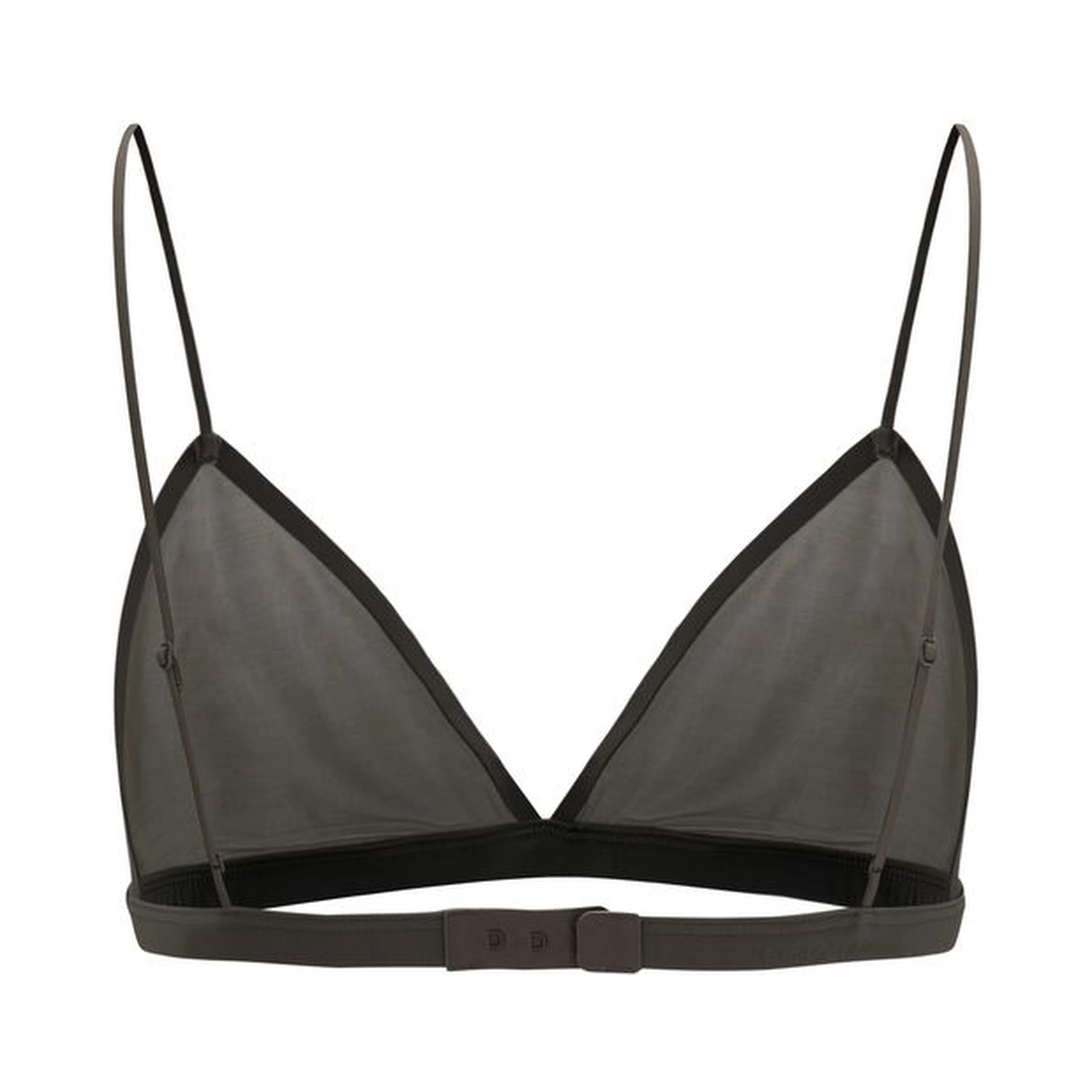 Gray Nylon Bra